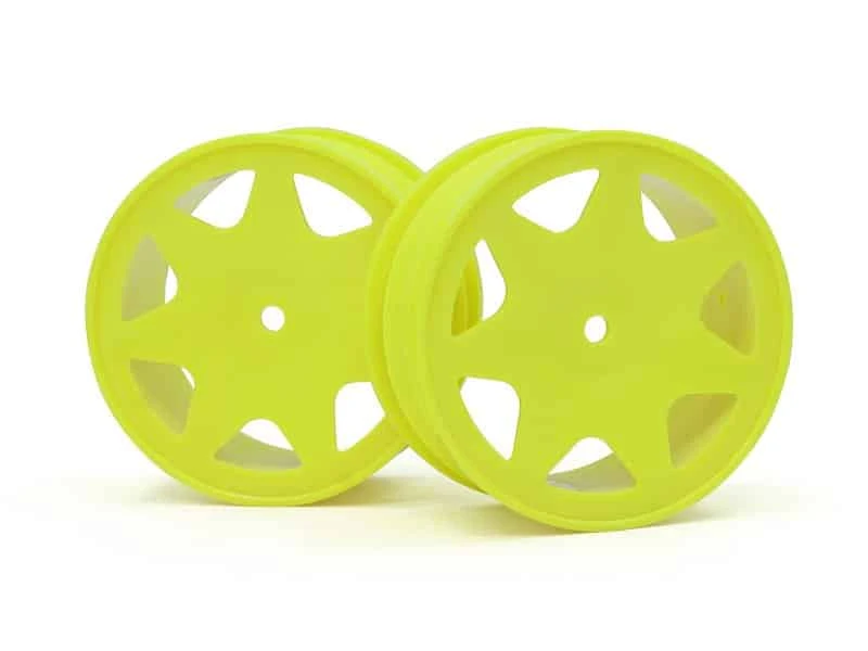 100620_100620_01p_800_600 HPI 100620 Ultra 7 Wheels Yellow 30mm (2Pcs)