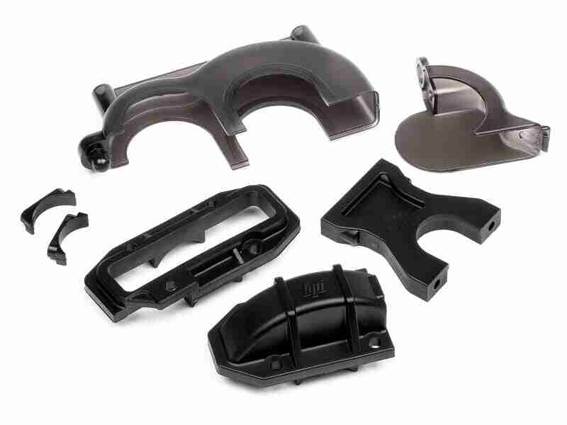 100845_100845_01p_800_600 HPI 100845 Center Bulkhead/Spur Gear Cover Set