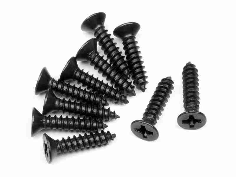 101245_101245_01p_800_600 HPI 101245 Tp. Flat Head Screw M3*14mm (10Pcs)