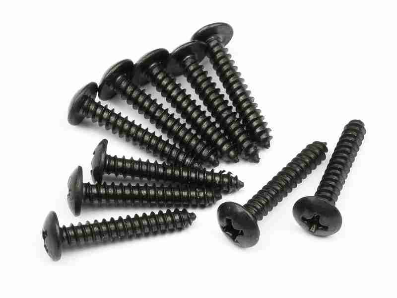 101246_101246_01p_800_600 HPI 101246 Tp. Button Head Screw M3*19mm (10Pcs)