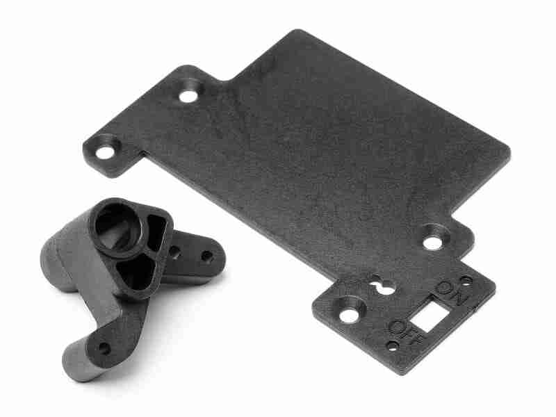 101313_101313_01p_800_600 HPI 101313 Servoarm / Radiotray Post / Lid(Rx) Bullet Flux