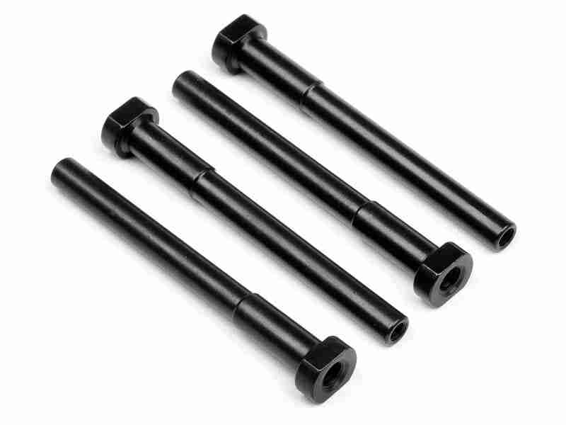 101456_101456_01p_800_600 HPI 101456 Lightweight Aluminium Diff Mount Shaft (4 Pcs)