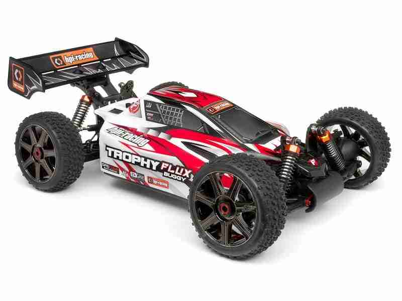101716 HPI 101716 Clear Trophy Buggy Flux Bodyshell W Masks And Decal