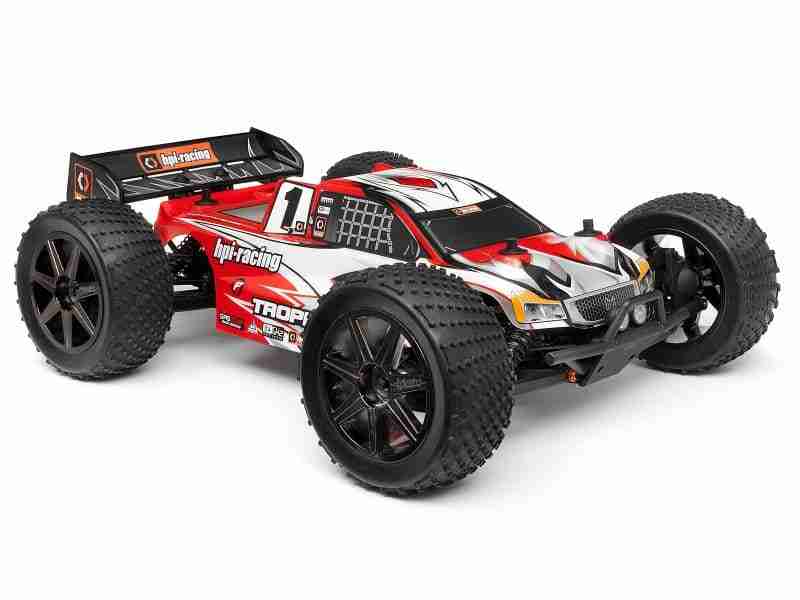 101717 HPI 101717 Clear Trophy Truggy Flux Body W/Window Mask &Decal