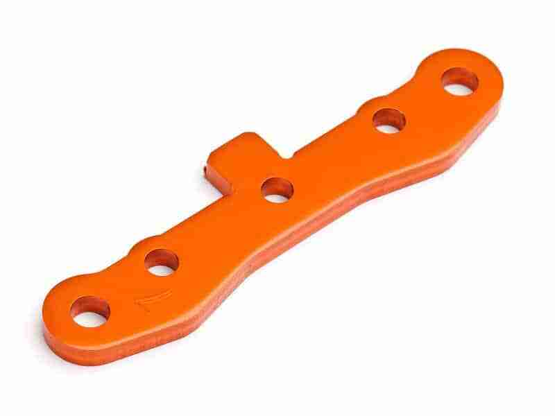 101764_101764_01p_800_600 HPI 101764 Front Suspension Holder 7075 Trophy (Orange)