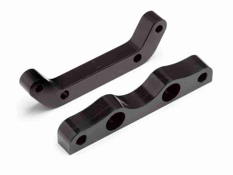 101768 HPI 101768 Alum.Suspension Holder (0 Deg) 6061 Trophys Black