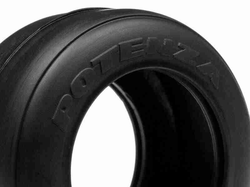 102906_102906_03p_800_600 HPI 102906 Bridgestone High Grip FT01 Slick Tyre S (Front)