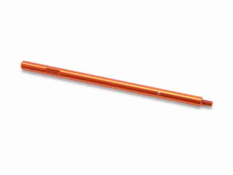 103018_103018_002pp_800_600 HPI 103018 Aluminium Rear Axle Shaft 6.3X130mm (Orange)