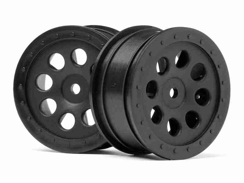 103039_103039_01p_800_600 HPI 103039 St-8 Wheel Black (0mm Offset/2Pcs)