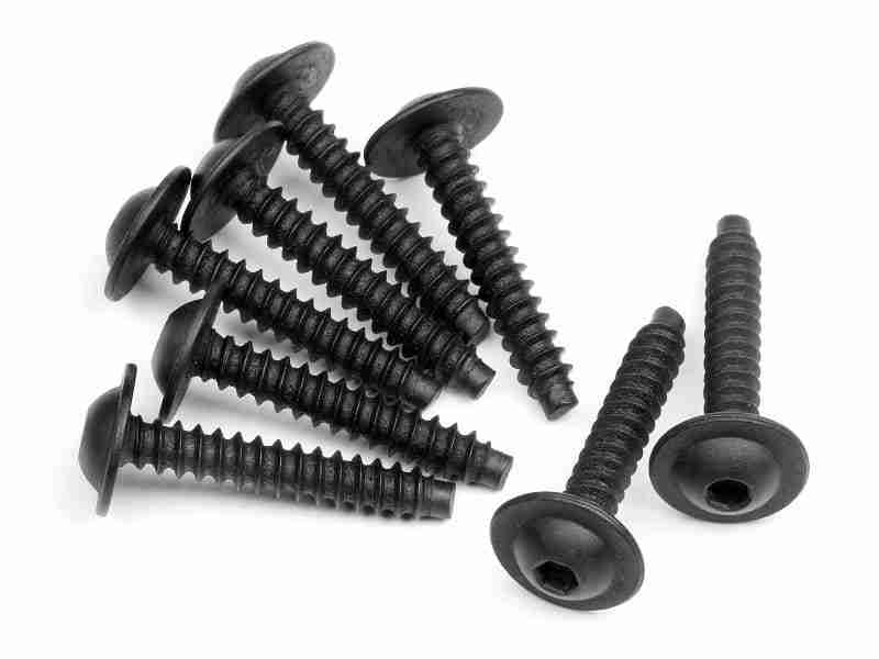 103673_103673_01p_800_600 HPI 103673 Tp Flanged Screw M3X18mm (Hex Socket/8Pcs)