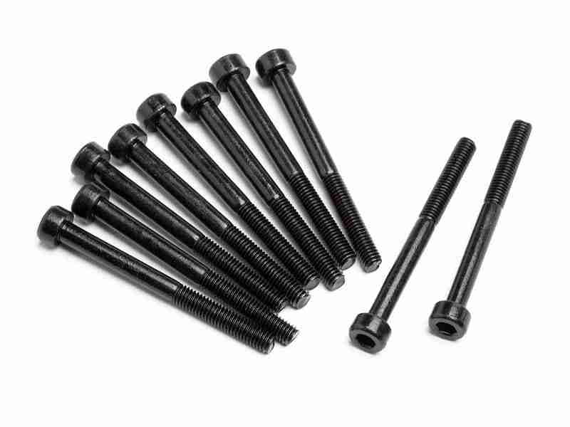106429_106429_01p_800_600 HPI 106429 Cap Head Screw M3X33mm (10Pcs)