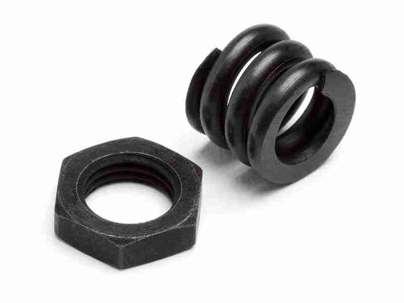 106720_106720_01p_800_600 HPI 106720 Slipper Nut 10mm/Spring Set