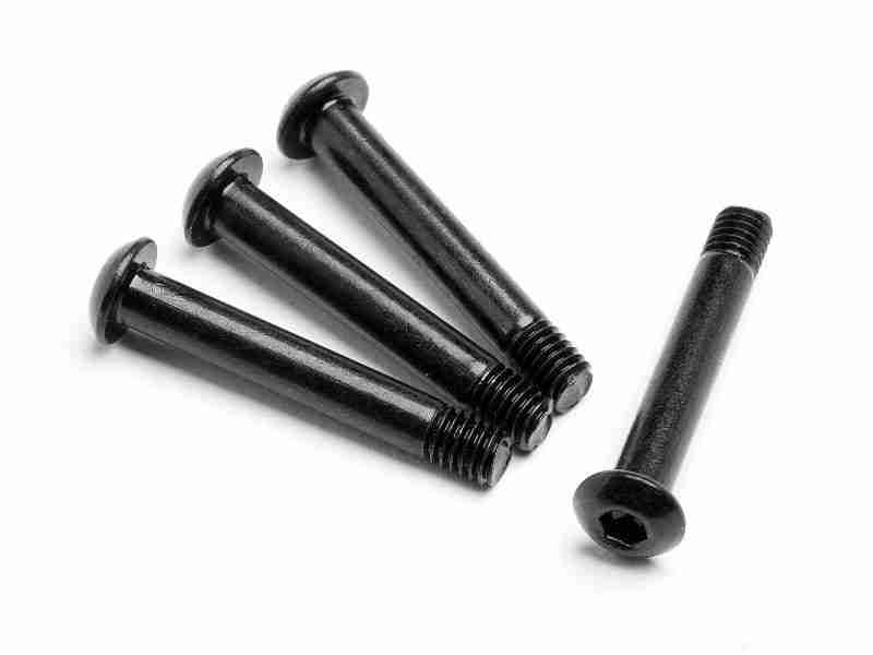 106721_106721_01p_800_600 HPI 106721 Step Screw M3X20mm (Hex Socket/4Pcs)