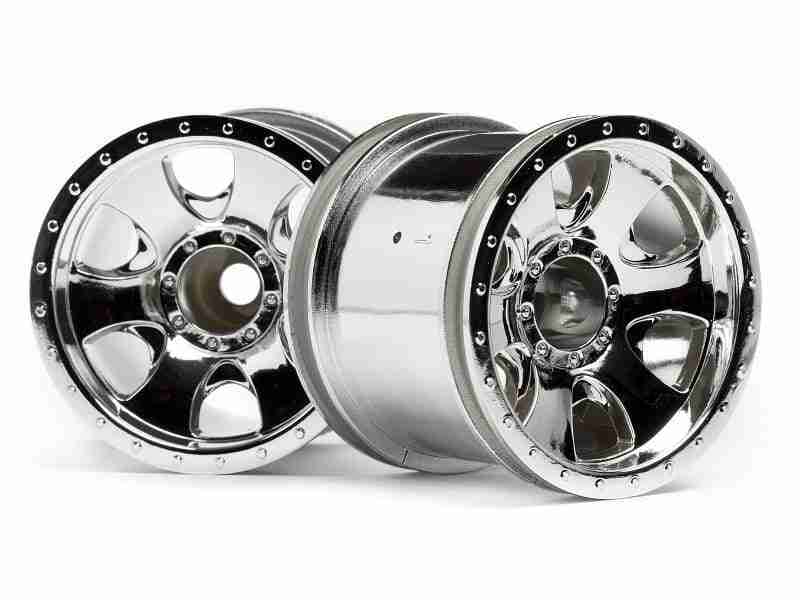 106722_106722_01p_800_600 HPI 106722 Warlock Wheel Chrome (2.2In/2Pcs)