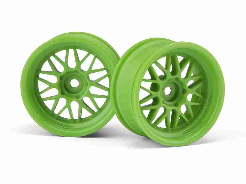 106772_106772_02p_800_600 HPI 106772 Hre C90 Wheel 26mm Green (6mm Offset/2Pcs)