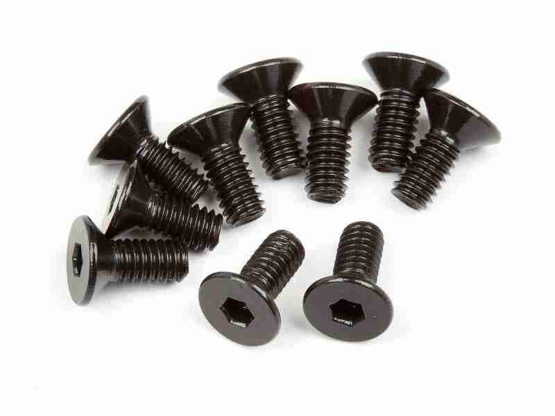 107374_107374_01p_800_600 HPI 107374 Flat Head Screw M2.5X6mm (Hex Socket/10Pcs)
