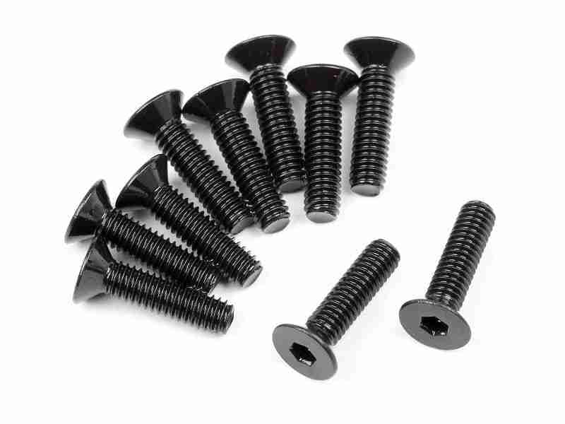 107375_107375_01p_800_600 HPI 107375 Flat Head Screw M2.5X10mm (Hex Socket/10Pcs)
