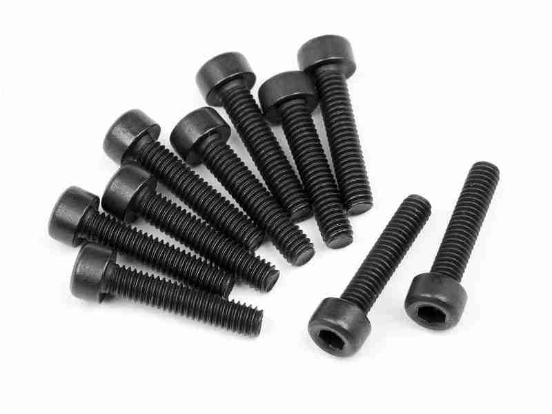 107376_107376_01p_800_600 HPI 107376 Cap Head Screw M2.5X12mm (10Pcs)