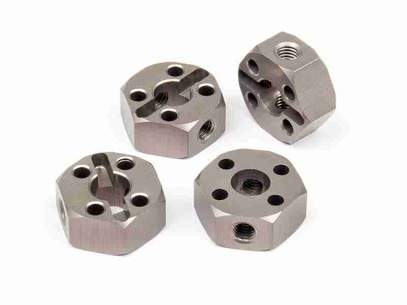 108020_108020_01np_800_600 HPI 108020 Aluminum Locking Hex Wheel Hub (12mm/4Pcs)