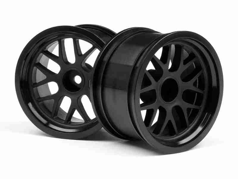 109156_109156_01p_800_600 HPI 109156 BBS Spoke Wheel 48X31mm Black (9mm Offset/2pcs)