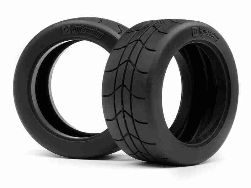 109747_109747_01p_800_600 HPI 109747 Gymkhana Tire D Comp (2.2inch/57X80mm/2Pcs)