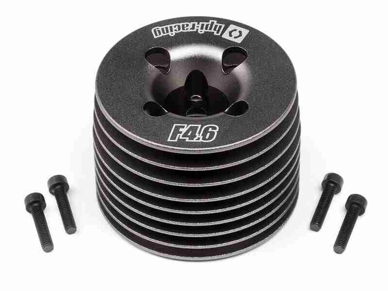 111605_111605_01p_800_600 HPI 111605 Aluminum Heatsink Head (Gunmetal/F4.6 V2)