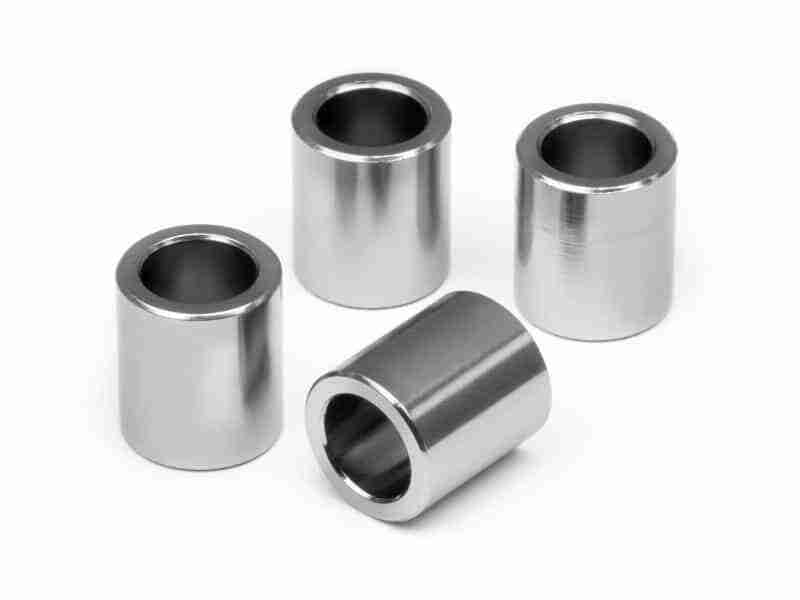 113002_113002_01_800_600 HPI 113002 Spacer 8X12X14mm (Gunmetal/4Pcs)