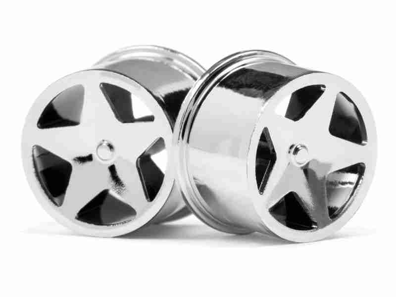 114279_114279_01_800_600 HPI 114279 Q32 Super Star Wheel Set F/R Chrome18X10/18X14/ X4