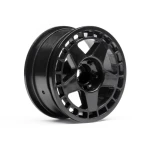 HPI 114638 Fifteen52 Turbomac Wheel Black (26mm/2Pcs)
