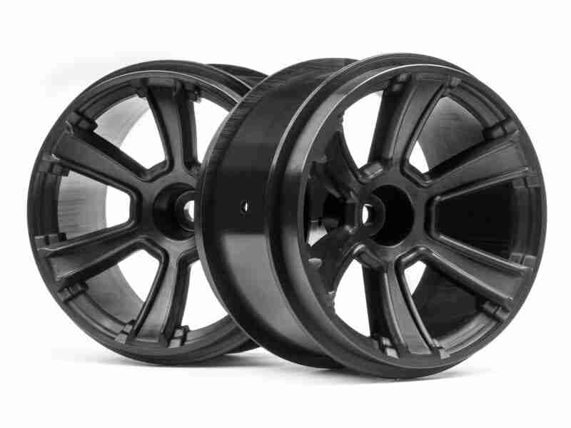 115327_115327_01_800_600 HPI 115327 6-Shot Mt Wheel (Black/2Pcs)