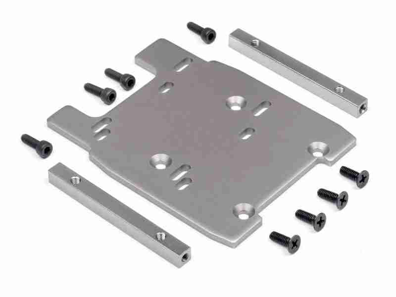 115354_115354_01_800_600 HPI 115354 Motor Plate (Gray/4mm)