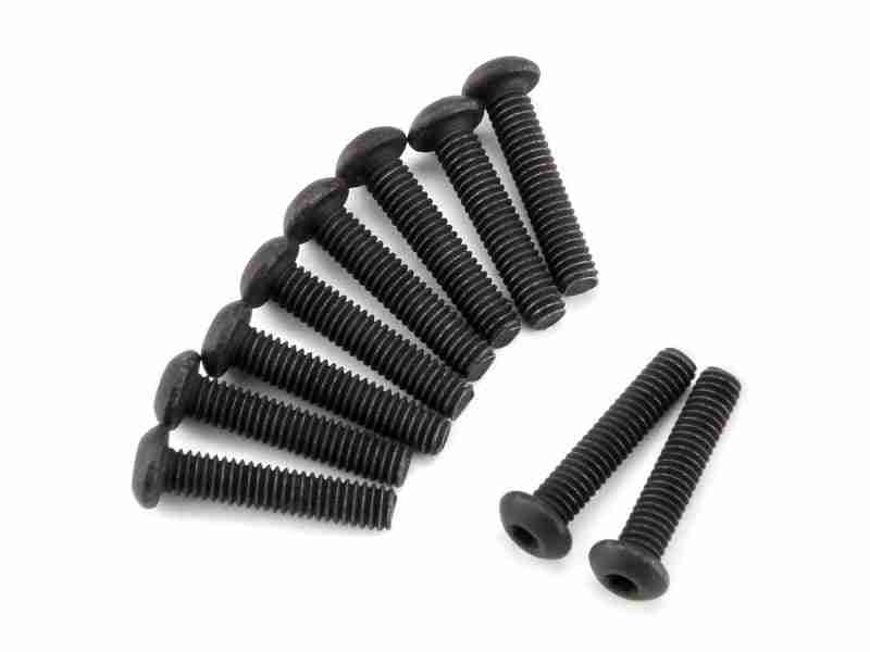 116854_116854_01_800_600 HPI 116854 Button Head Screw M2.5X12mm (Hex Socket/10Pcs)