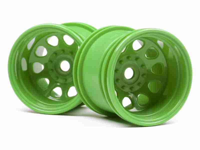 120039_120039_01_800_600 HPI 120039 Classic King Wheel Green (2.2In/2Pcs)