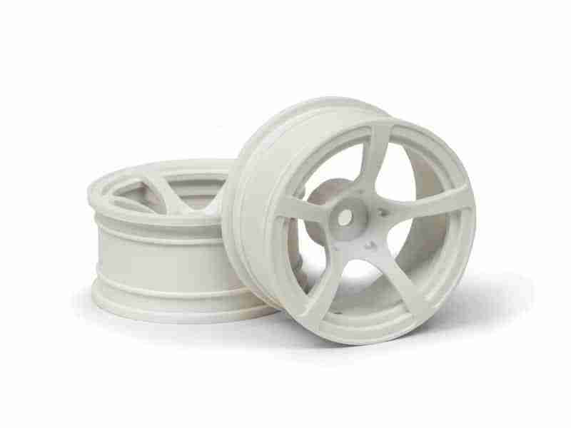 120205_120205_01_800_600 HPI 120205 D5 Wheel White (9mm/2Pcs)