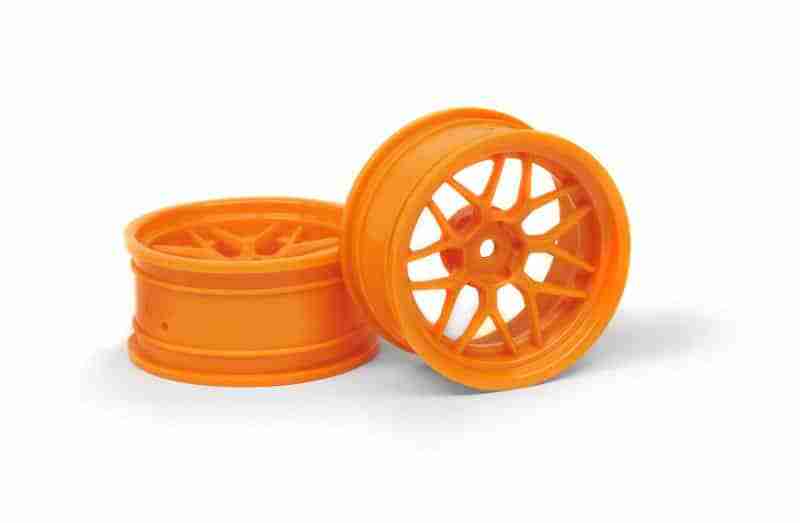120250_tech_7_wheel_orange_6mmoffset_800_523 HPI 120250 TECH 7 WHEEL ORANGE (6mm/2PCS)