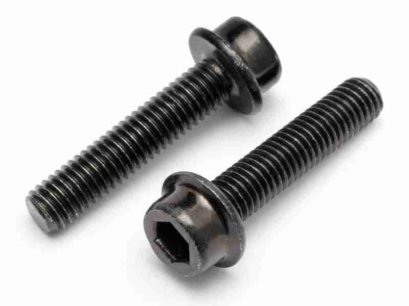 15425_15425_01p_800_600 HPI 15425 Flanged Cap Head Screw M5X22mm (2Pcs)
