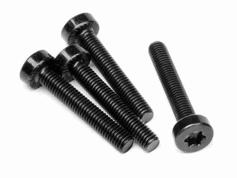 15439_15439_01p_800_600 HPI 15439 Wide Cap Head Torx Screw M5X30mm (4Pcs)