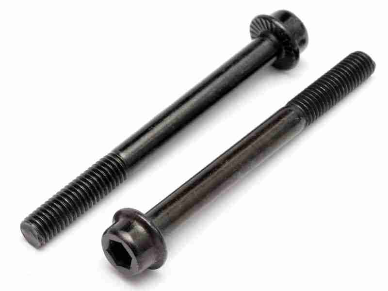 15482_15482_01p_800_600 HPI 15482 Flanged Cap Head Screw M5X52mm (2Pcs)