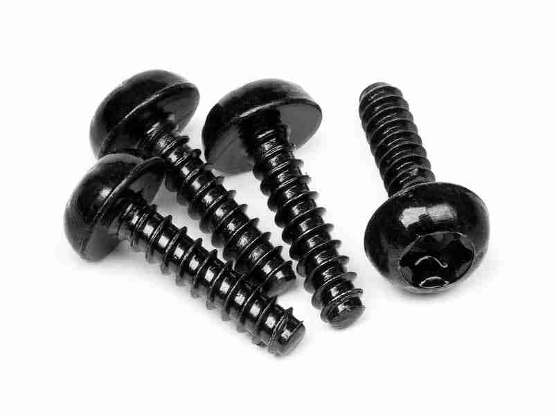 15495_15495_01p_800_600 HPI 15495 Tp. Wide Button Head Screw M4X16mm (4Pcs)