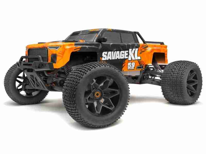 160107_160107_01_800_600 HPI 160107 GTXL-6 Kingcab Painted Truck Body (Orange/Black)