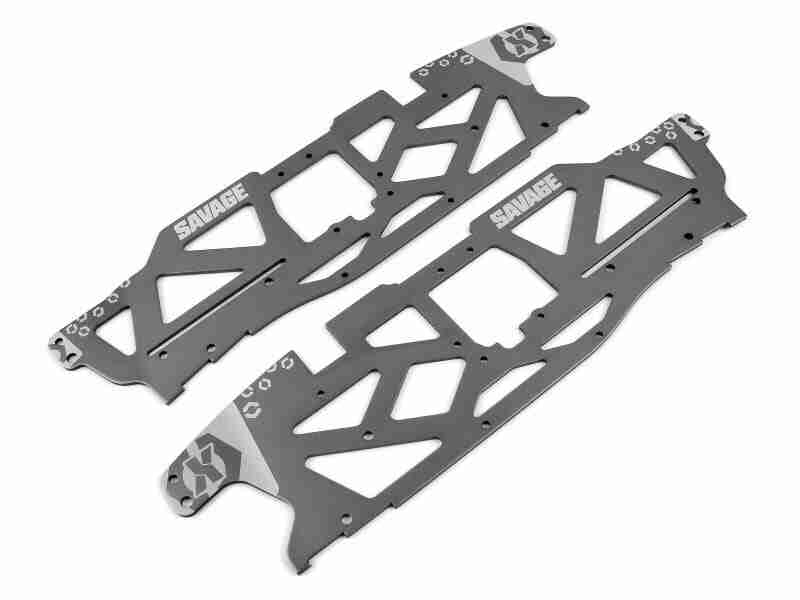 160110_160110_01_800_600 HPI 160110 TVP Chassis Set (Savage X Flux V2/Gunmetal)