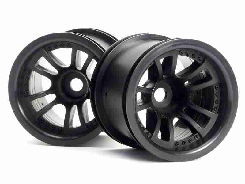 3051_3051_01p_800_600 HPI 3051 Split 5 Truck Wheel (Black/2Pcs)