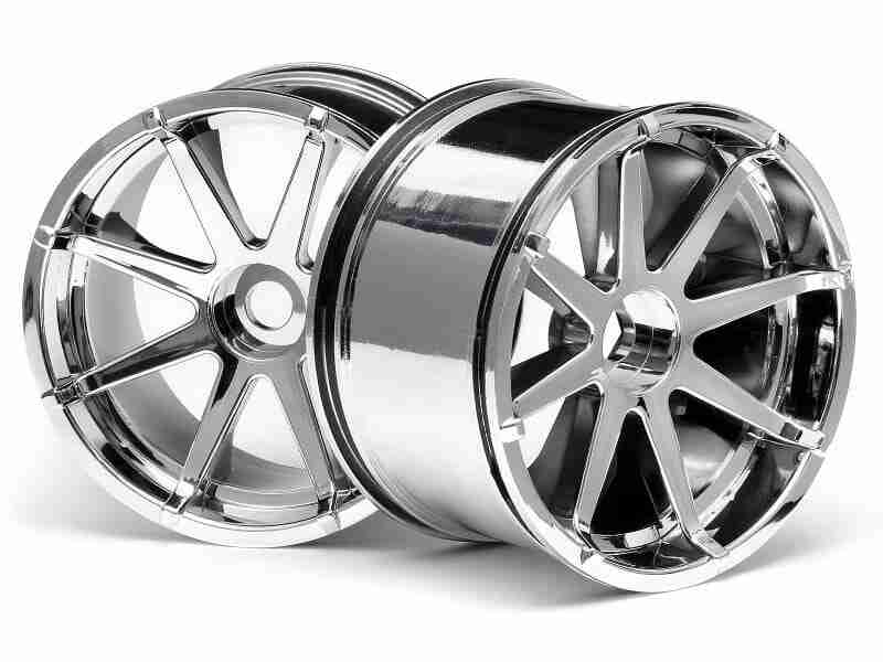 3257_3257_01p_800_600 HPI 3257 Blast Wheel Chrome (115X70mm 7Inch/2Pcs)