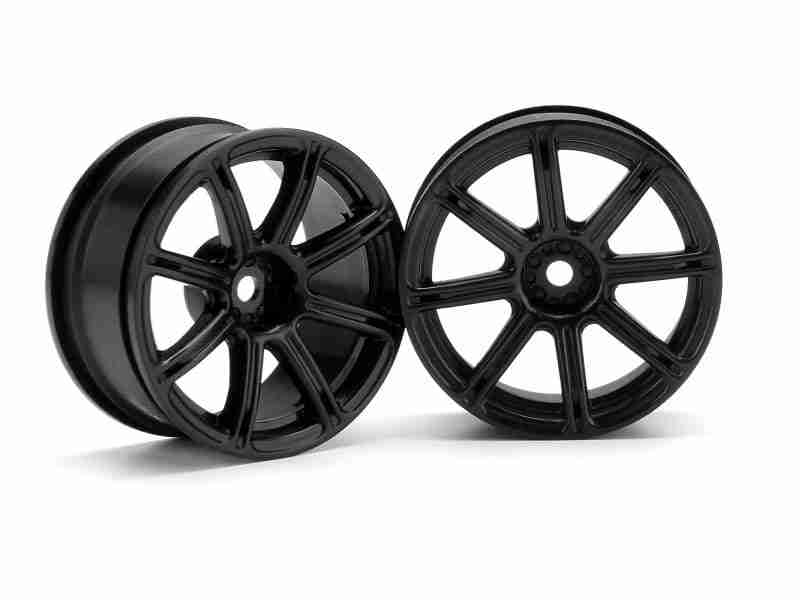 3306_3306_003pp_800_600 HPI 3306 Work Emotion Xc8 Wheel 26mm Black (3mm Offset)