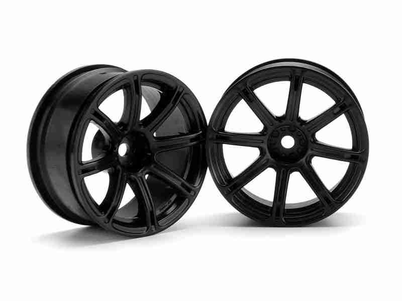 3307_3307_003pp_800_600 HPI 3307 Work Emotion Xc8 Wheel 26mm Black (6mm Offset)