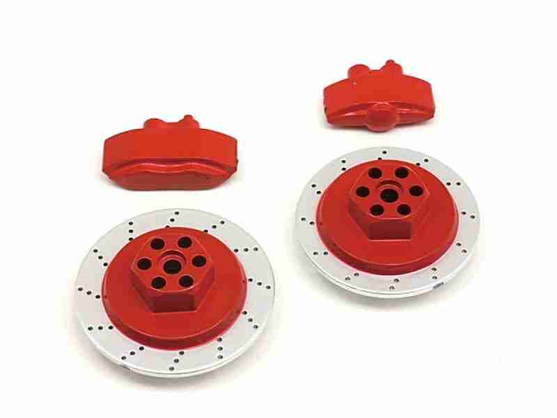 33450_33450p_800_600 HPI 33450 E10 Brake Disc & Caliper Set (Red)