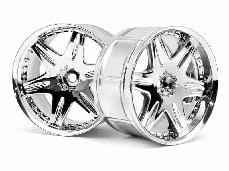 3345_3345_01_800_600 HPI 3345 Lp35 Wheel Work Ls406 Chrome (2Pcs)