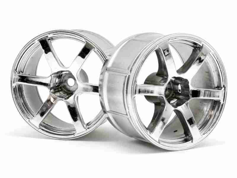 33467_33467_01_800_600 HPI 33467 Lp35 Wheel Yokohama Avs Model T6 Chrome (2Pcs)