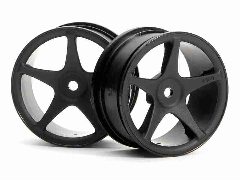 3696_3696_01p_800_600 HPI 3696 Super Star Wheels 26mm Black (1mm Offset)