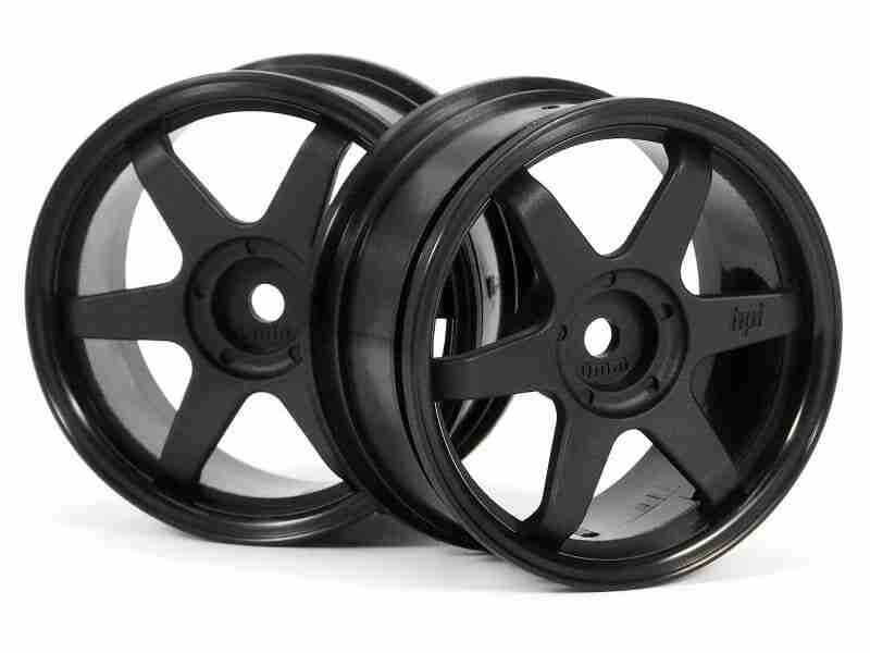 3836_3836_01p_800_600 HPI 3836 Te37 Wheel 26mm Black (0mm Offset)